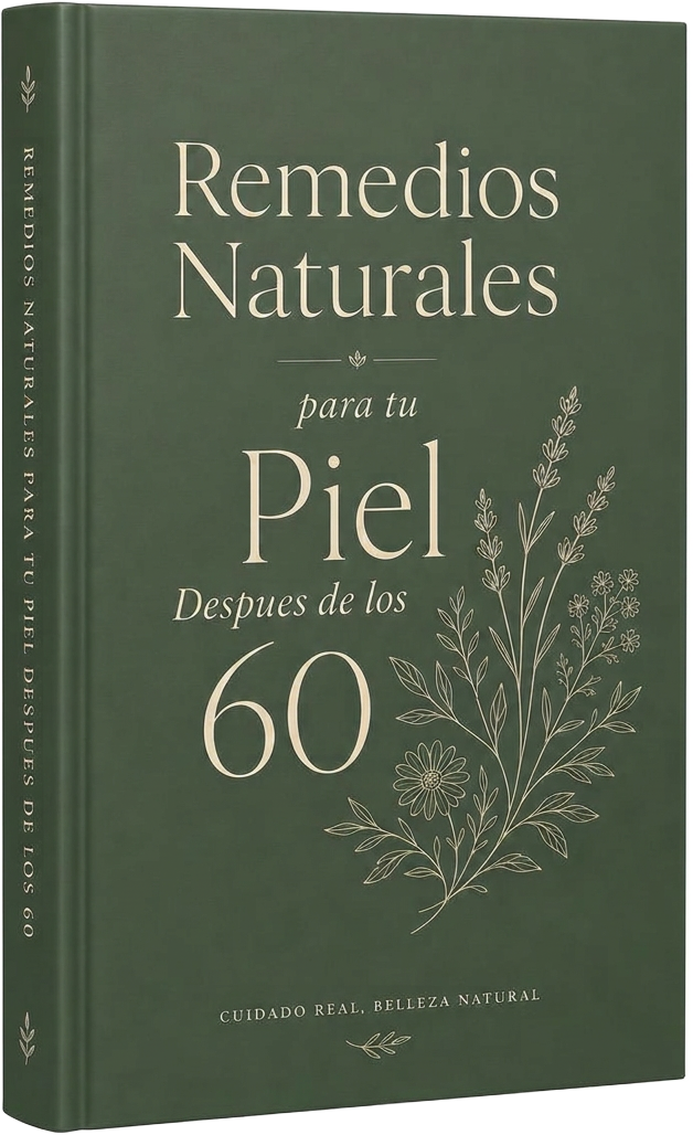 Portada de la guía Remedios Naturales para tu Piel Después de los 60